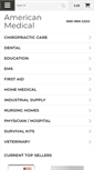 Mobile Screenshot of myamericanmedical.com